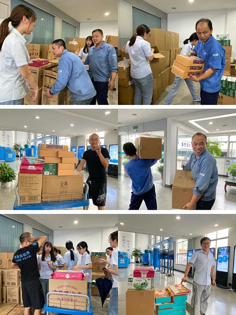宁波91好色香蕉在线观看中秋礼品发放现场