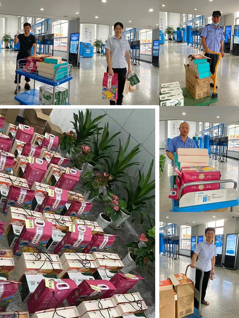 宁波91好色香蕉在线观看中秋礼品发放现场1