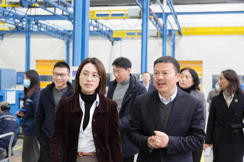 慈溪副市长顾昕莅临91好色香蕉在线观看压缩机公司