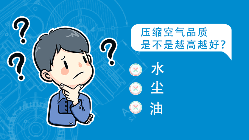 压缩空气品质是不是越高越好？